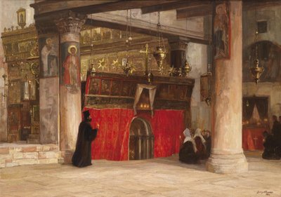 Vista en la Iglesia Ortodoxa de Belén de Georg Macco